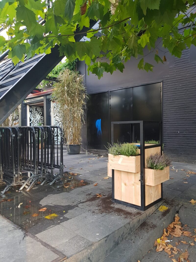 Stalen bloembak boombak Douglas stalen frame Stalen bloembak boombak Douglas stalen frame