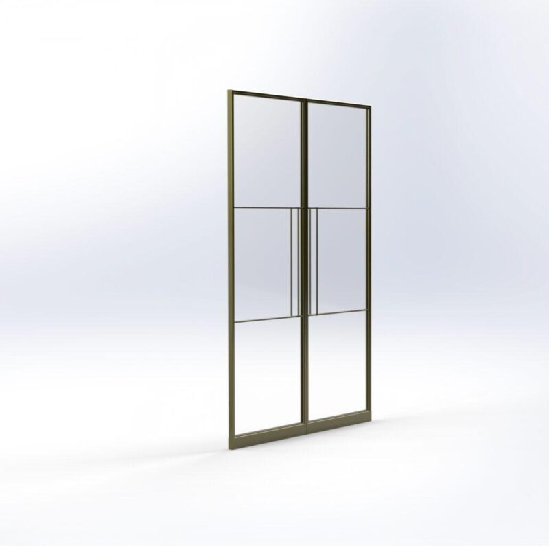 Dubbele stalen taatsdeur Dubbele stalen taatsdeur