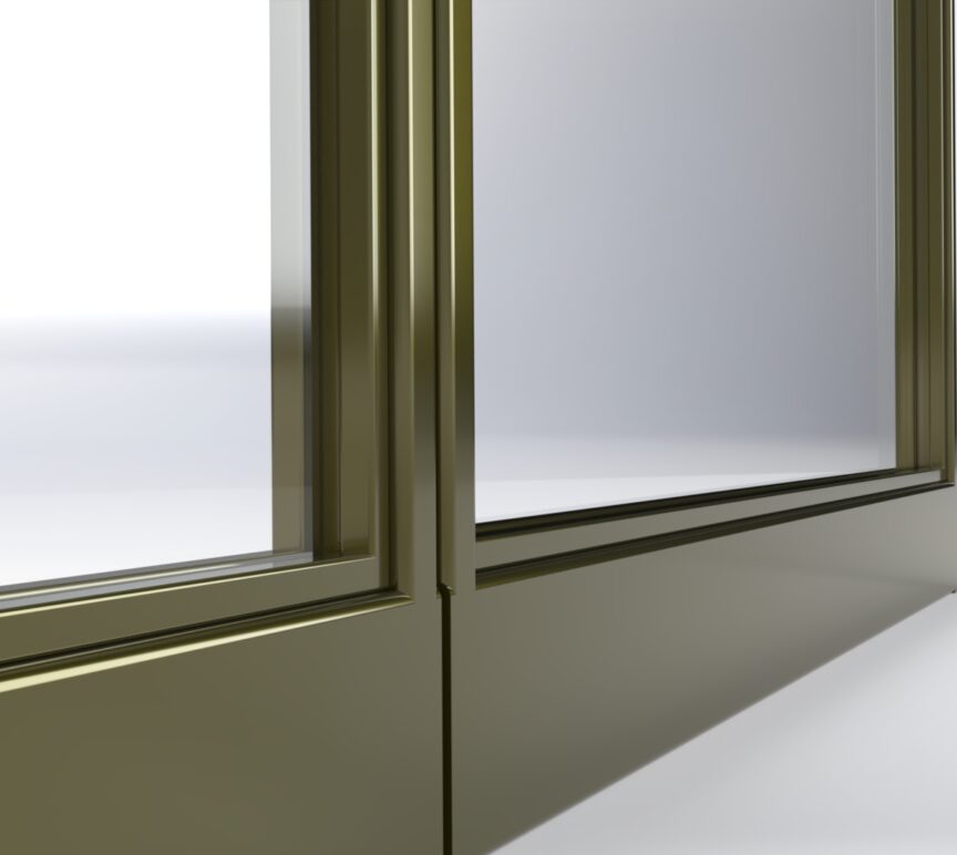 Koker profiel stalen taatsdeuren Koker profiel stalen taatsdeuren