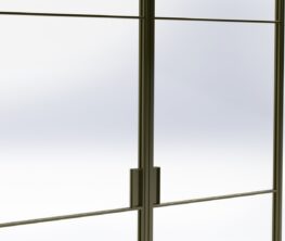 Komgreep handvat stalen deur Komgreep handvat stalen deur