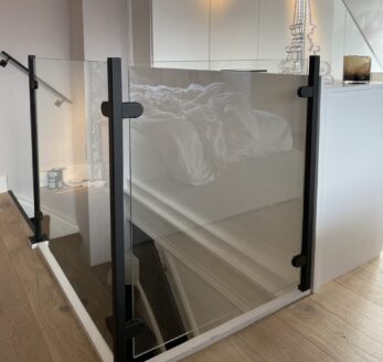 Stalen Glas Trapleuning Balustrade