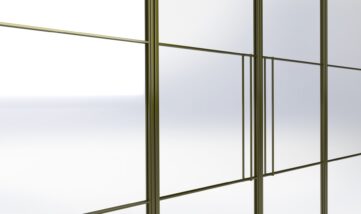 Stalen taatsdeuren met stalen panelen Stalen taatsdeuren met stalen panelen